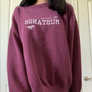 Mustangs crewneck